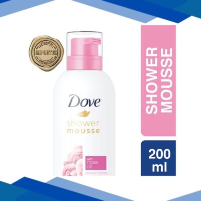 Dove Creamy Shower And Shaving Mousse With Rose Oil 200 ml