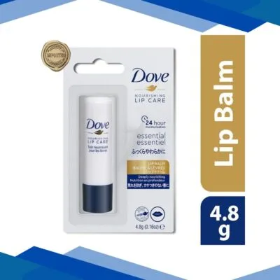 Dove Essential Nourishing Lip Care With Jojoba Oil And Shea Butter Extract 4.8 gm