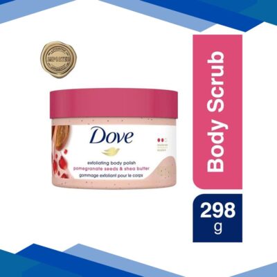 Dove Exfoliating Body Polish With Pomegranate Seeds And Shea Butter 298 gm
