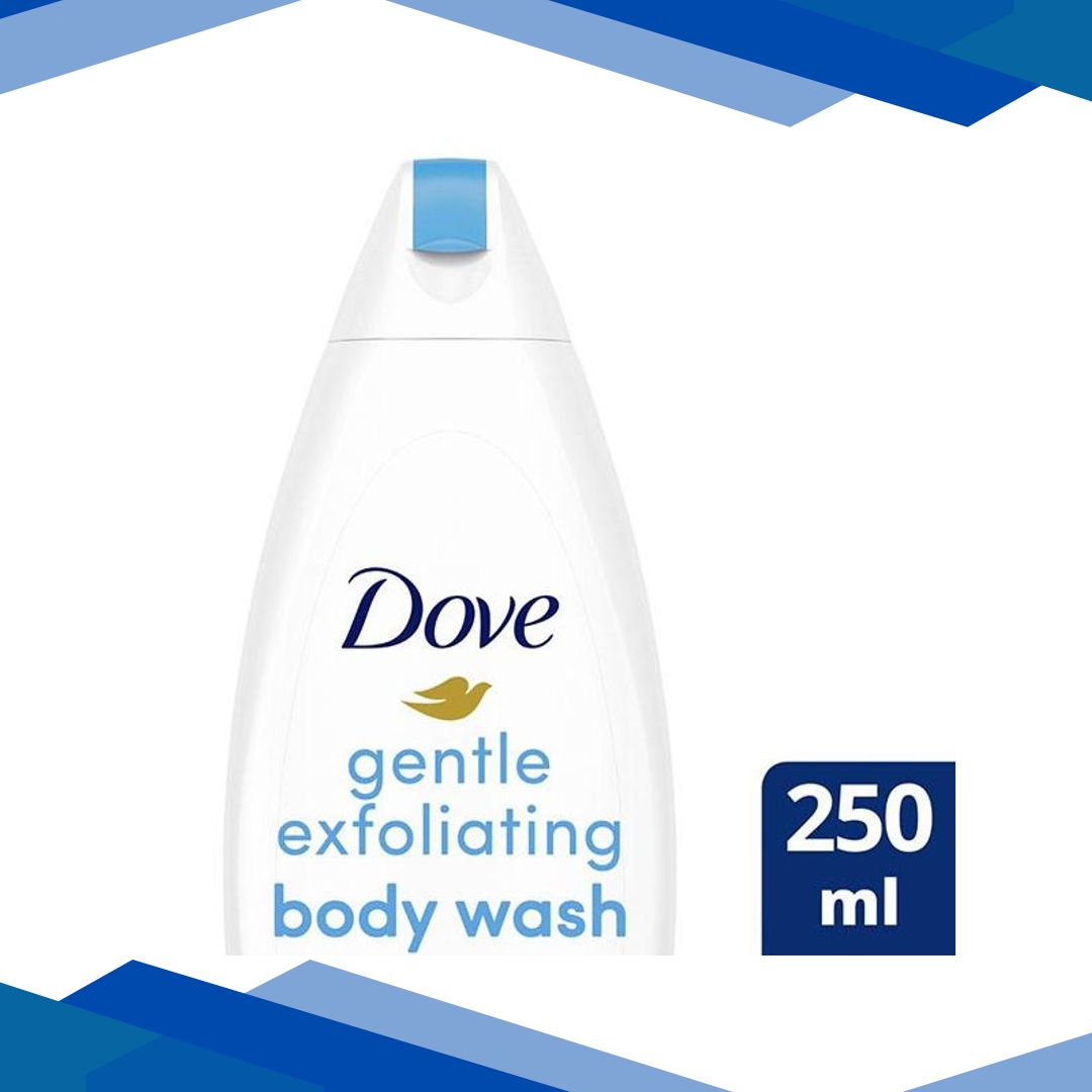 Dove Gentle Exfoliating Nourishing Body Wash 250 ml