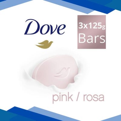 Dove Pink Beauty Bathing Bar – Soft, Smooth, glowing Skin Moisturised Cream 3’s