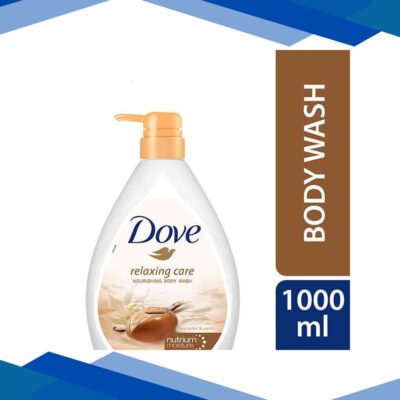Dove Relaxing Care Shea Butter Nourishing Body Wash with Vanilla for Nutrium Moisture 1000ml