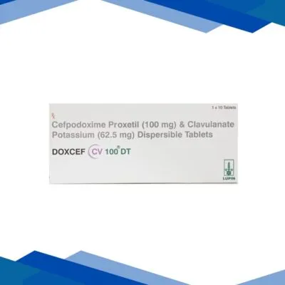 Doxcef CV DT 100mg Tablet 10’S