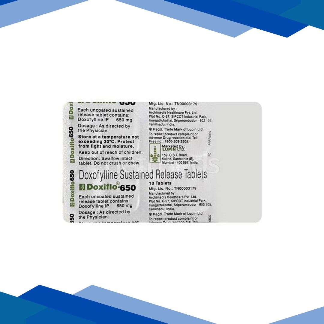 Doxiflo 650mg Tablet 10’S