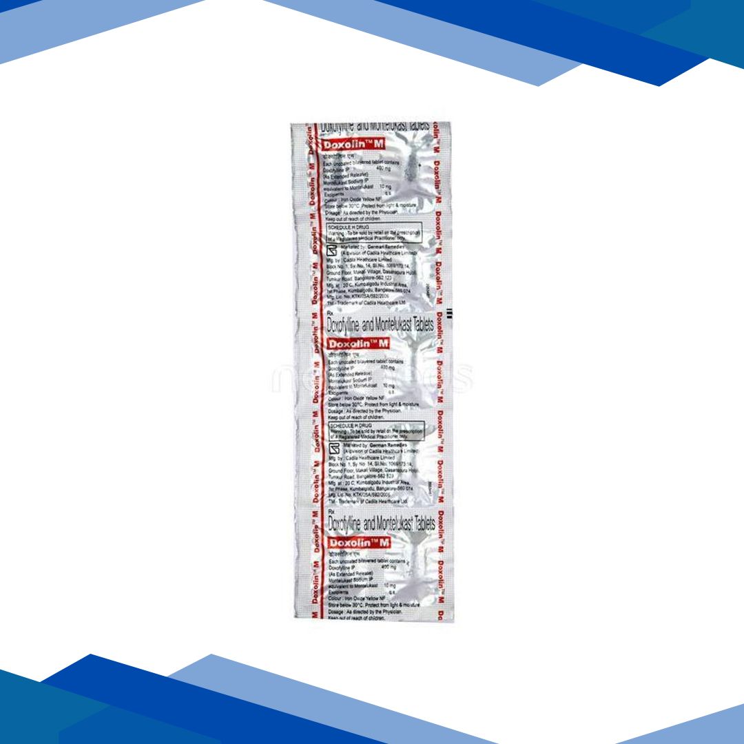 Doxolin M Tablet 10’S