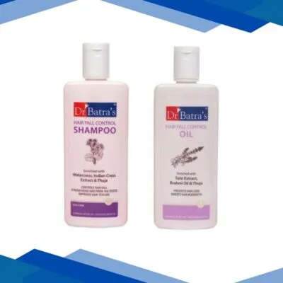 Dr Batra’s Hair Fall Control Shampoo 200 ml + Hair Fall Control Oil 200 ml
