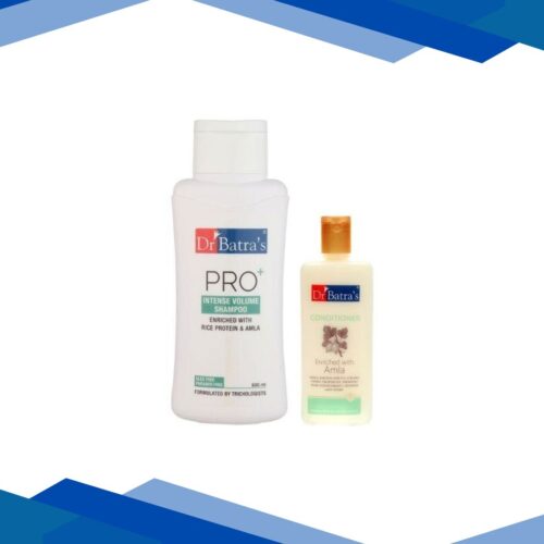 Dr Batra’s PRO+ Intense Volume Shampoo 500 ml + Conditioner 200 ml