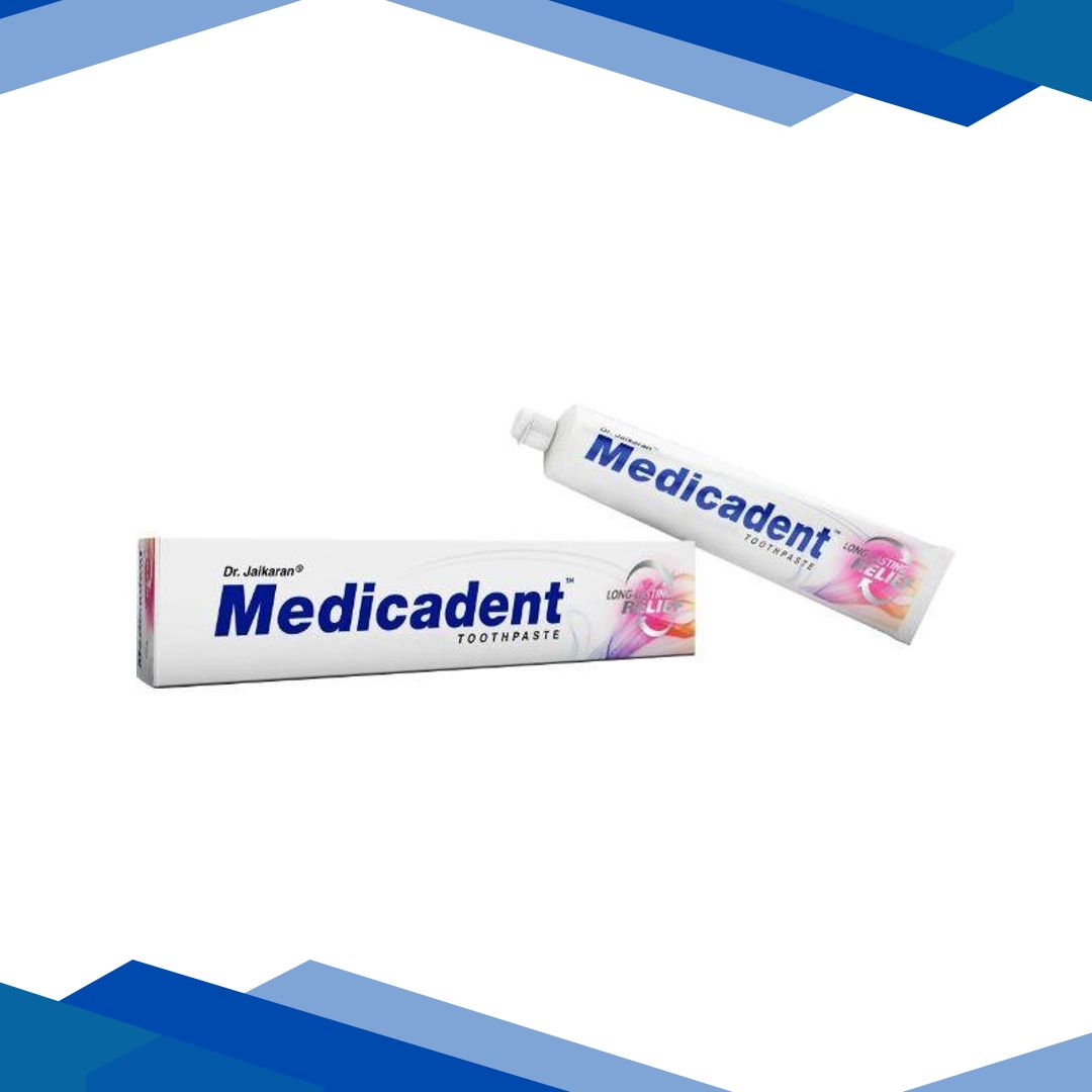 Dr. Jaikaran Medicadent Toothpaste – Red Gel 50 gm