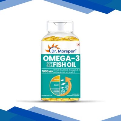 Dr. Morepen Omega 3 Deep Sea Fish Oil Capsule 60’s
