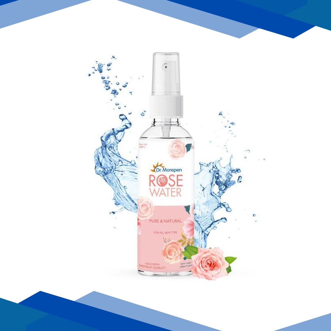 Dr. Morepen Pure & Natural Rose Water Spray 100 ml