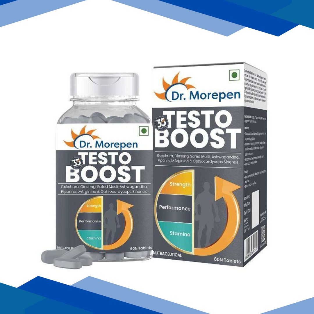 Dr. Morepen Testosterone Booster Tablet – Men 60’s
