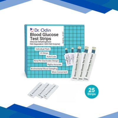 Dr. Odin Blood Glucose Test Strips – (GDH-FAD) (AC-307) 25’s