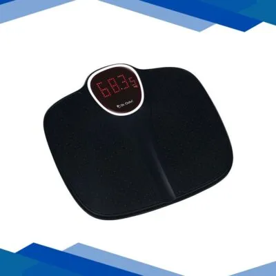Dr. Odin Electronic Personal Weighing Scale – Black (EB-7010)