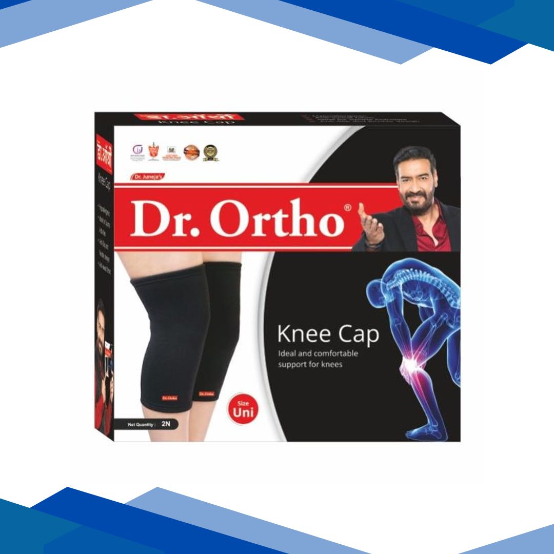 Dr. Ortho Knee Cap Pair – Black 1’s