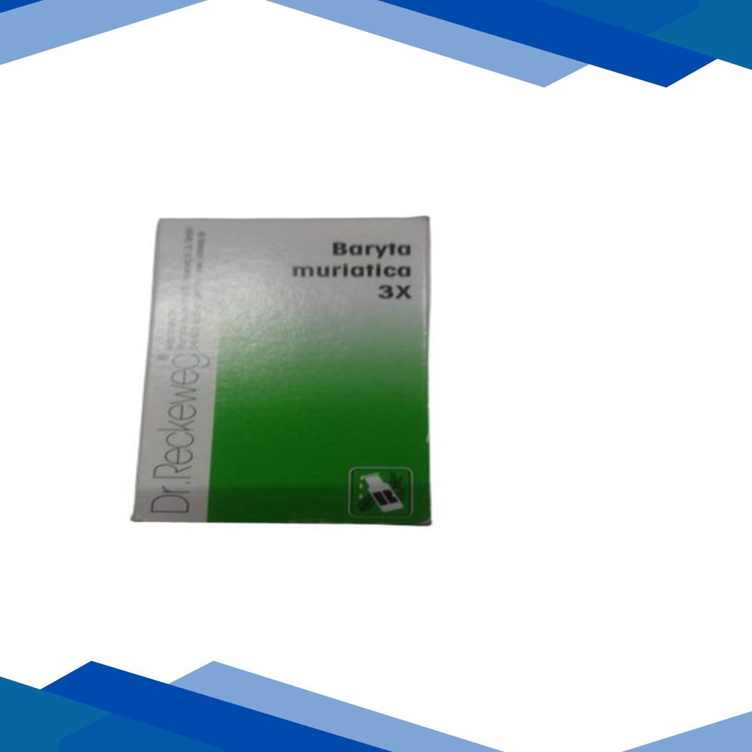 Dr. Reckeweg Baryta Muriatica 3X Tablet 20 gm