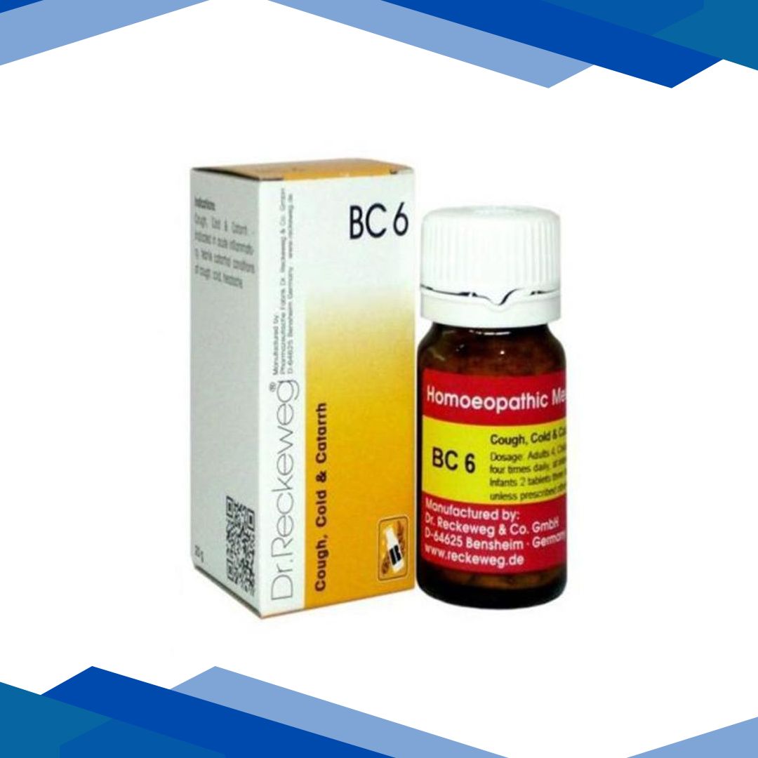 Dr. Reckeweg BC 6 COUGH COLD & CATARRH Tablet 20 g