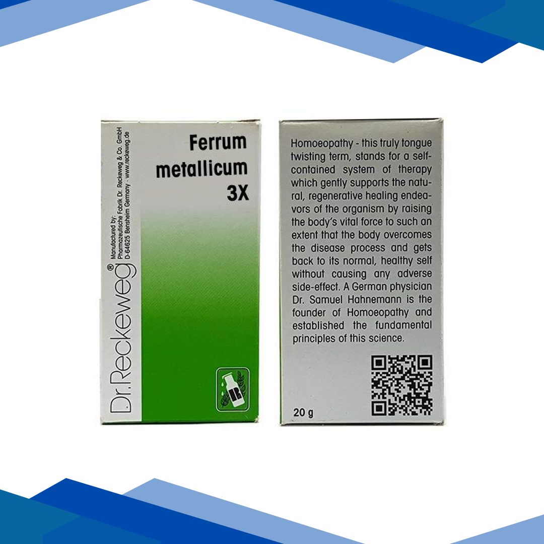 Dr. Reckeweg Ferrum Muriaticum 3X Tablet 20 gm