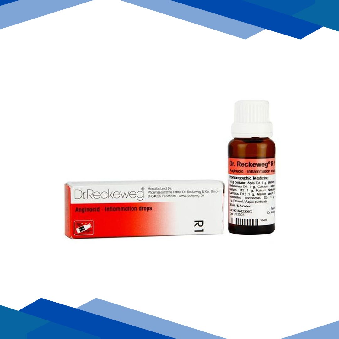 Dr. Reckeweg R1 Anginacid Inflammation Drops 22 ml
