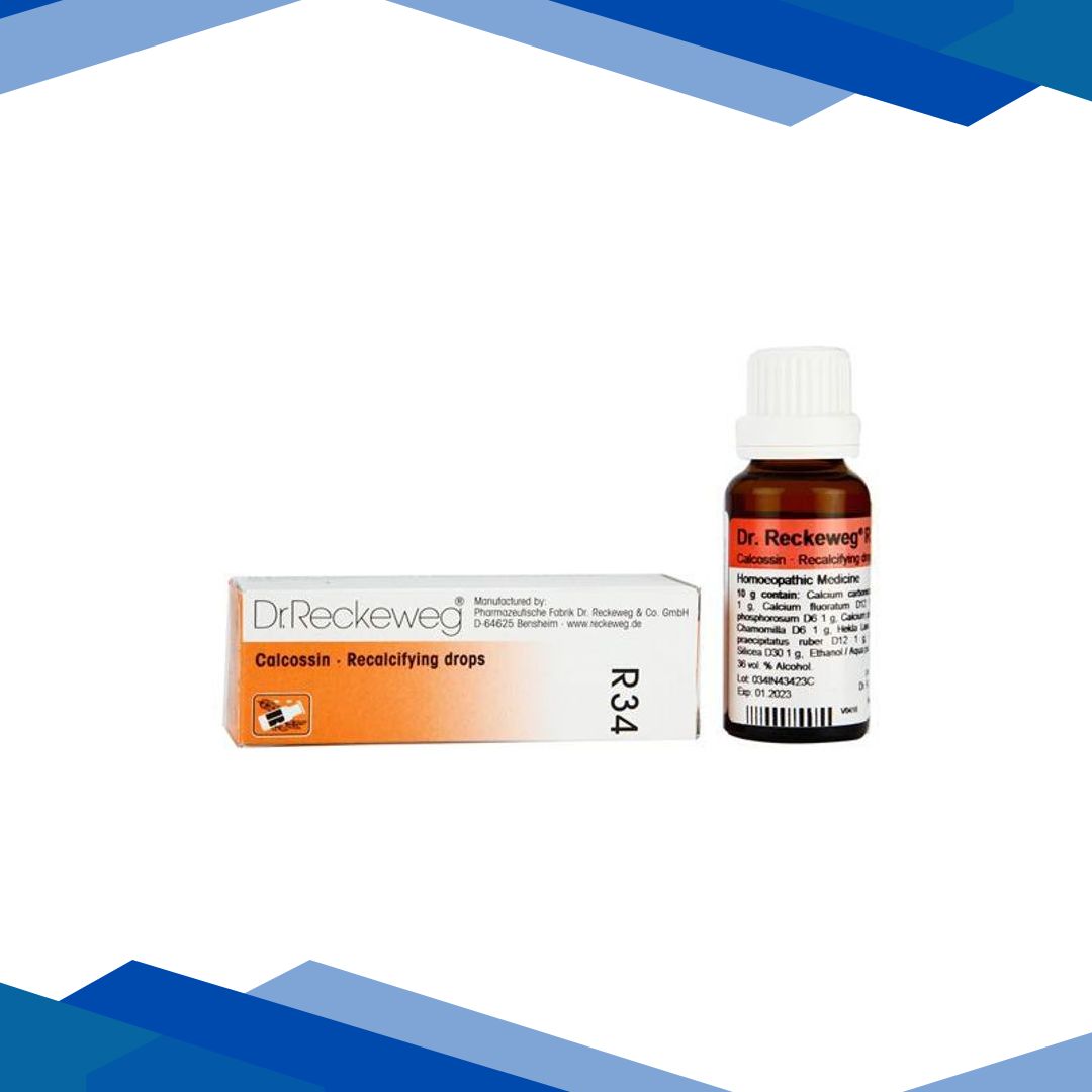 Dr. Reckeweg R34 Calcossin Recalcifying Drops 22 ml