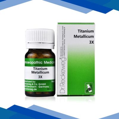 Dr. Reckeweg Titanium Metallicum 3X Tablet 20 gm
