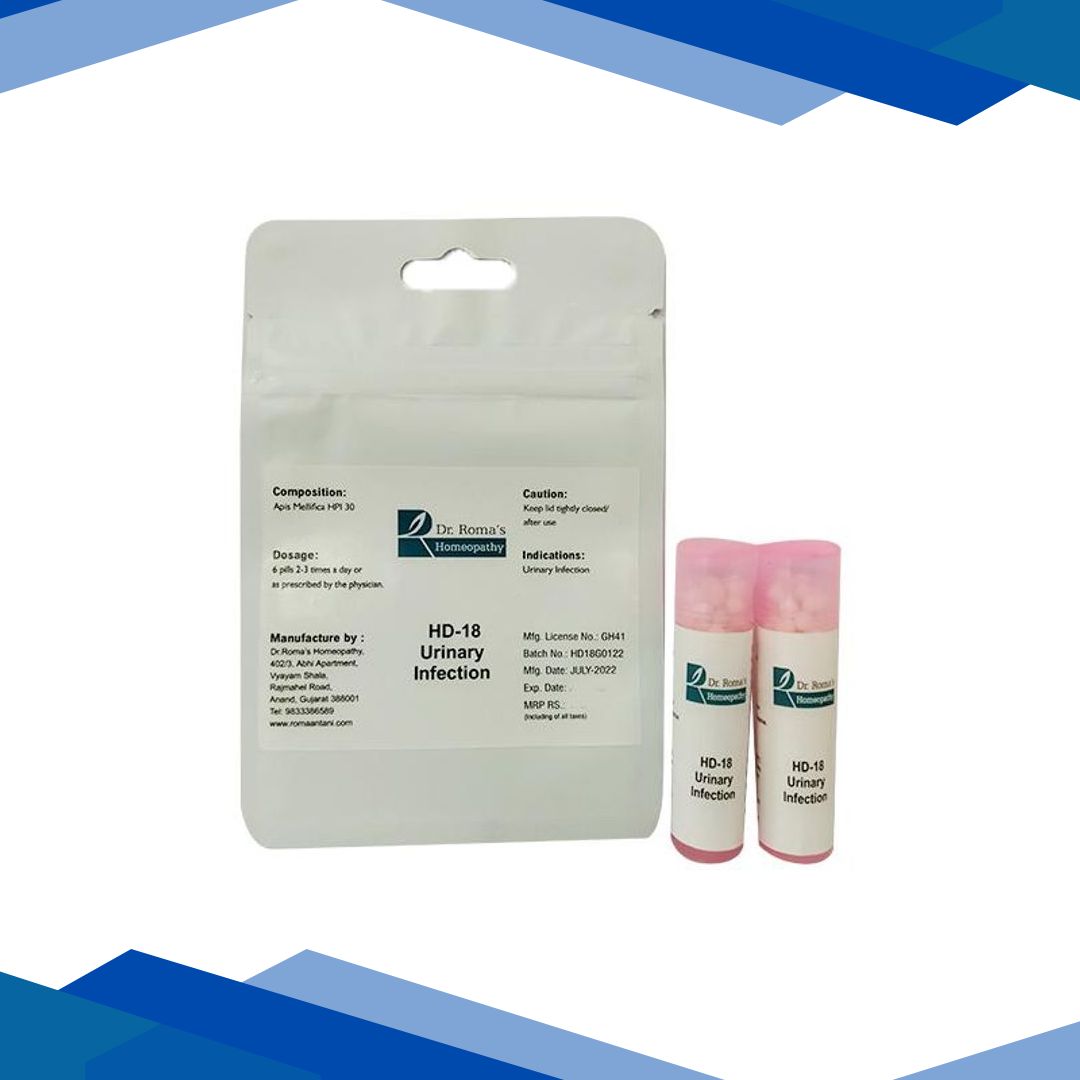 Dr. Roma’s HD 18 for UTI Pills – Pack of 2’s