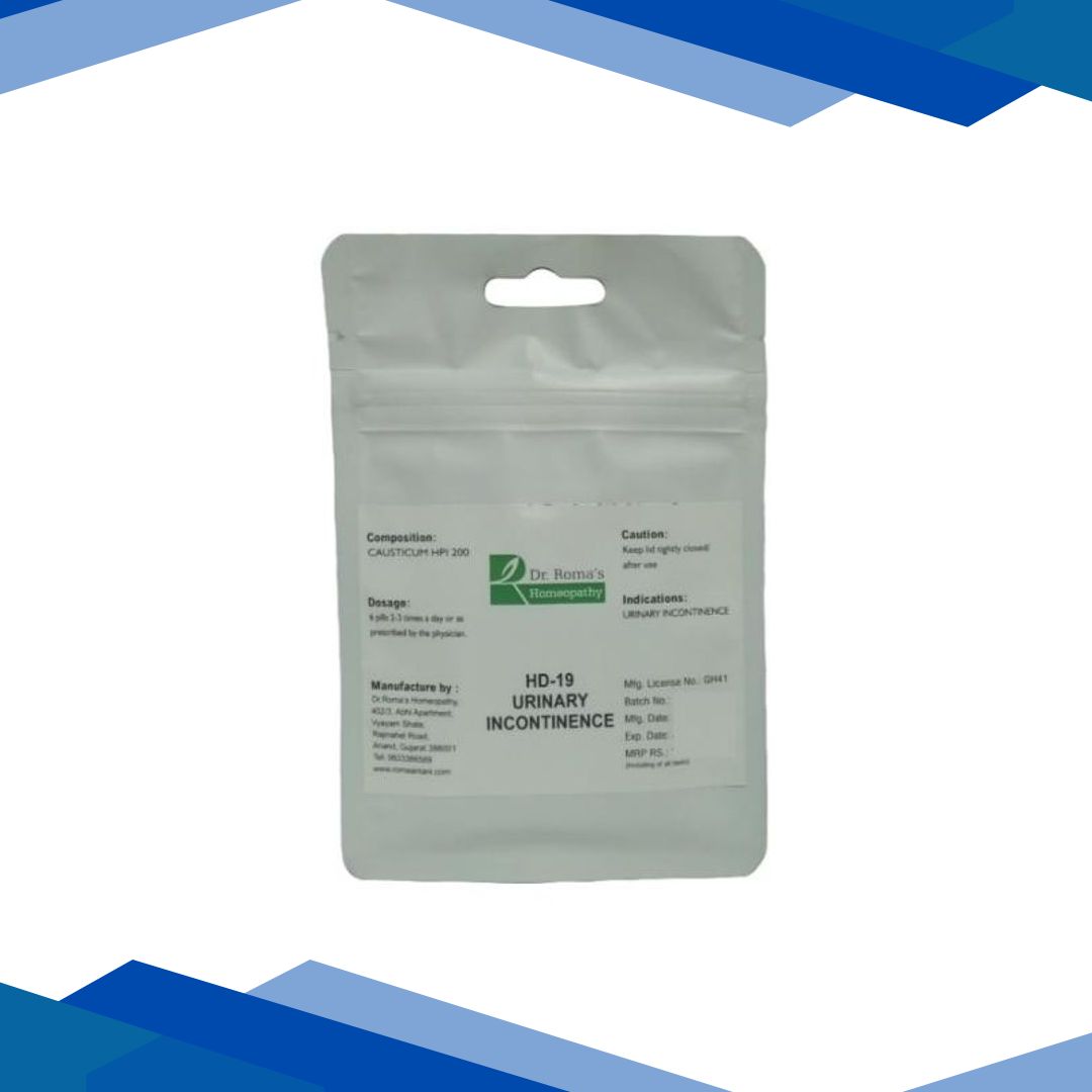 Dr. Roma’s HD 19 Urinary Incontinence Pills – Pack of 2’s