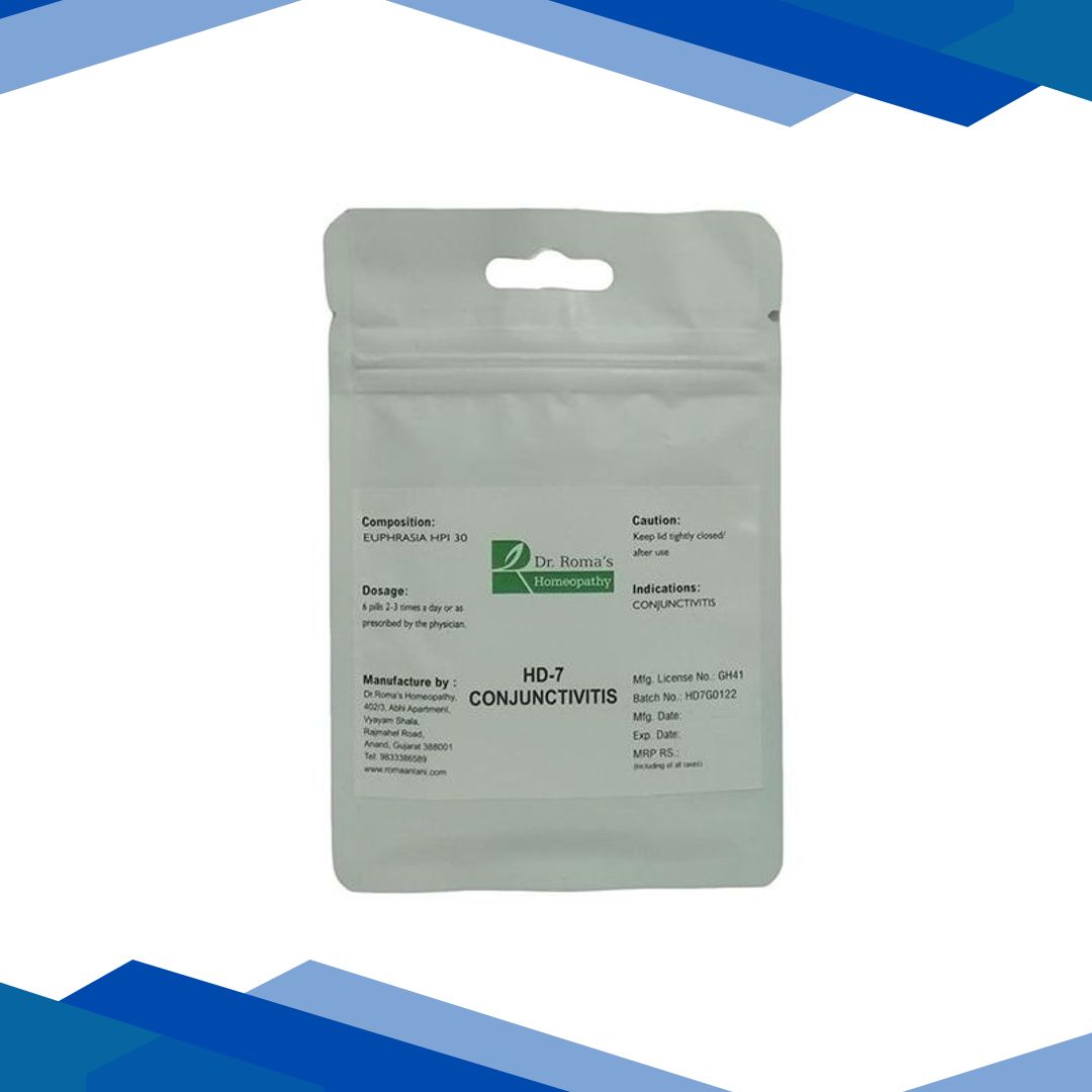 Dr. Roma’s HD 7 Conjuctivitis Pills – Pack of 2’s