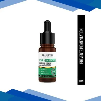 Dr. Sheth’s Kesar & 2% Kojic Acid Ampoule Serum 10 ml