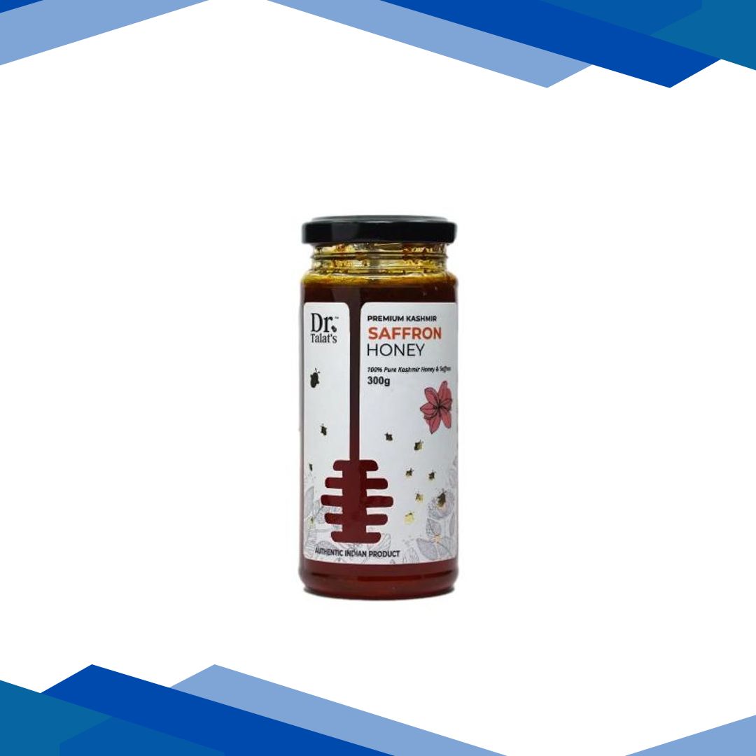 Dr. Talat’s Premium Kashmir Honey – Saffron 300 gm