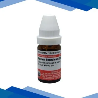 Dr. Willmar Schwabe Acidum Benzoicum 200 CH Drops 10 ml