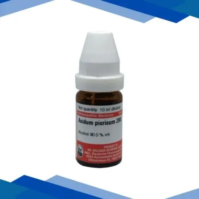 Dr. Willmar Schwabe Acidum Picricum 200 CH Drops 10 ml
