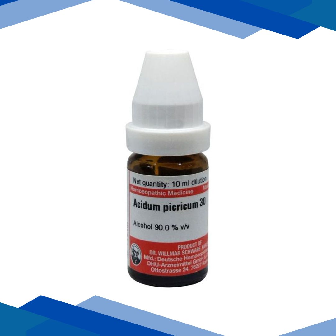 Dr. Willmar Schwabe Acidum Picricum 30 CH Drops 10 ml