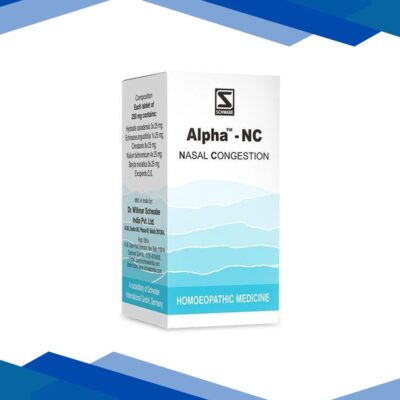 Dr. Willmar Schwabe Alpha – Nasal Congestion Tablet 20 gm