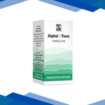 Dr. Willmar Schwabe Alpha – Tonsillitis Tablet 20 gm