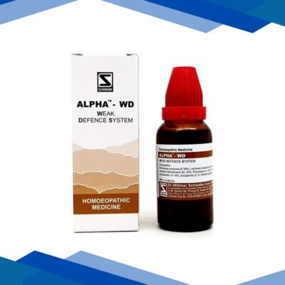 Dr. Willmar Schwabe Alpha – Weak Defences Tonic 30 ml