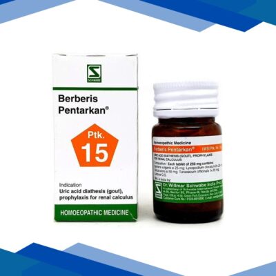 Dr. Willmar Schwabe Berberis Pentarkan 1X Tablet 20 gm
