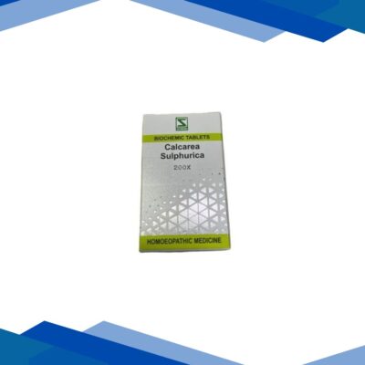Dr. Willmar Schwabe Calcarea Sulphurica Biochemic Tablet 200X 25 g