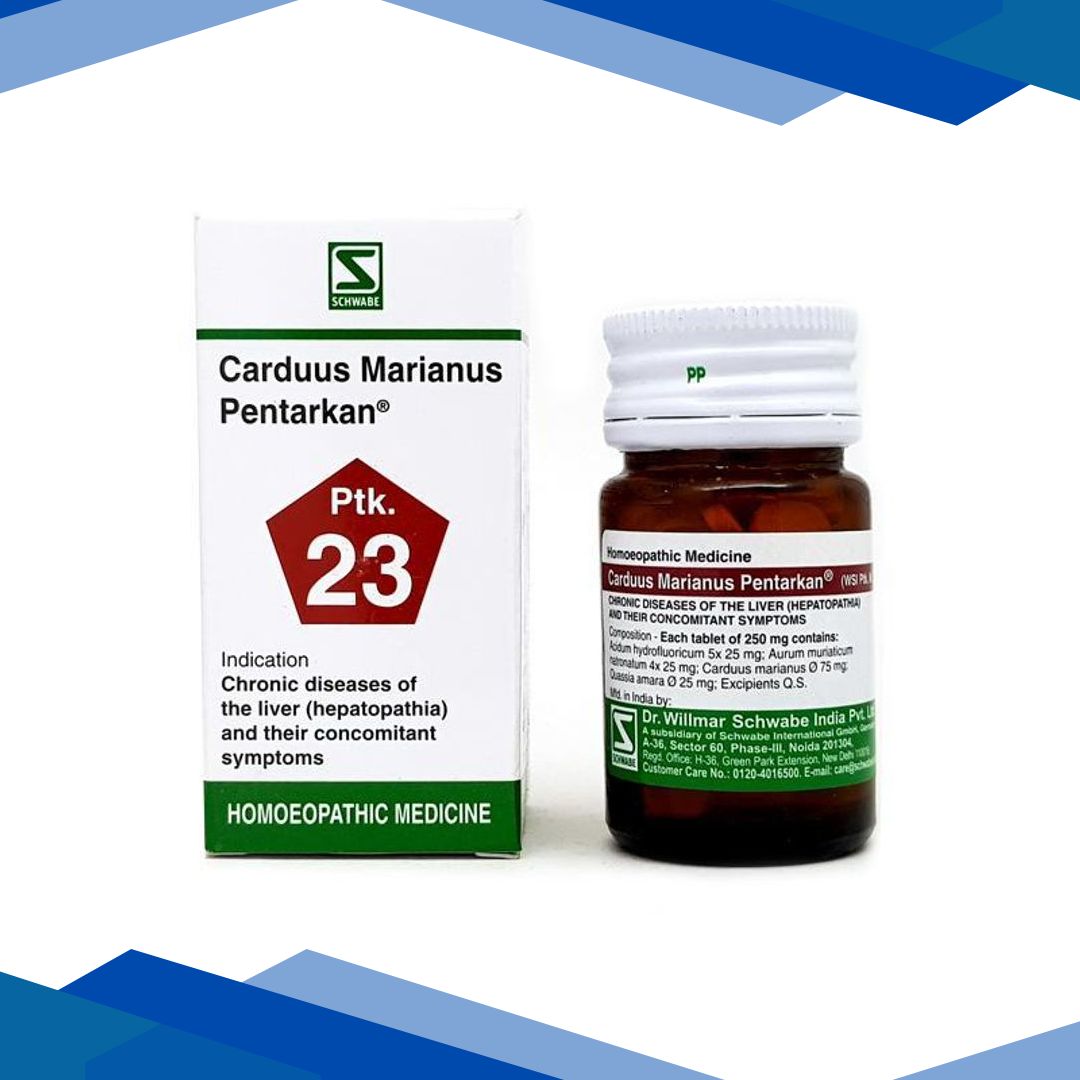 Dr. Willmar Schwabe Carduus Marianus Pentarkan Ptk 23 Tablet 20 g