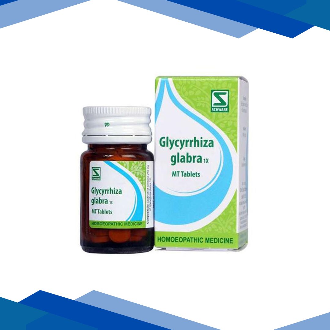 Dr. Willmar Schwabe Glycyrrhiza Glabra 1X Tablet 20 gm