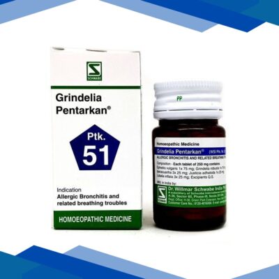 Dr. Willmar Schwabe Grindelia Pentarkan Ptk 51 Tablet 20 g