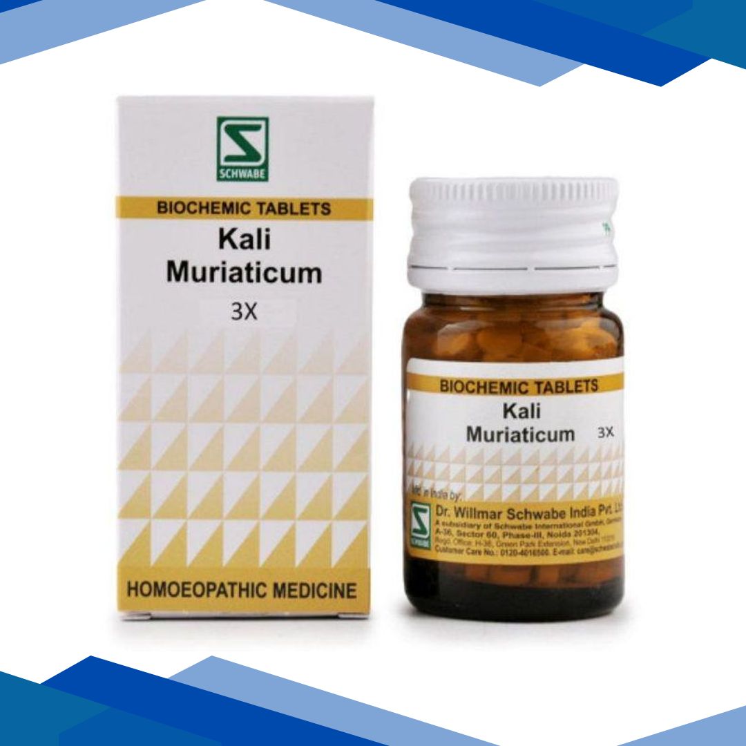 Dr. Willmar Schwabe Kali Muriaticum 3X Tablet 20 gm