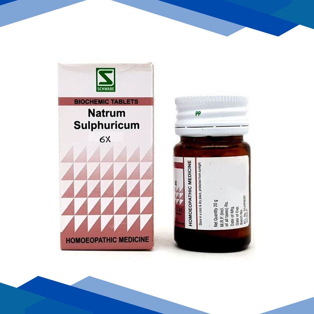 Dr. Willmar Schwabe Natrum Sulphuricum 6X Tablet 20 gm