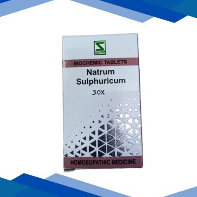 Dr. Willmar Schwabe Natrum Sulphuricum Biochemic Tablet 30X 25 gm