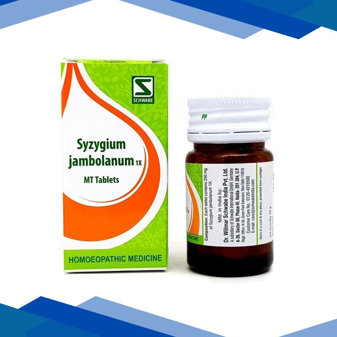 Dr. Willmar Schwabe Syzygium Jambolanum 1X Tablet 20 gm