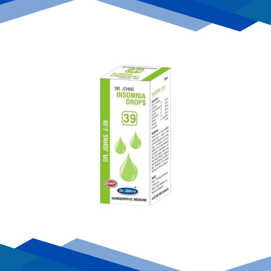Dr.John’s J 39 Insomnia Drops 30 ml