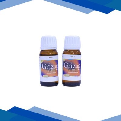 Dr.Wellmans Grizag Forte Drops (Pack of 2 x 30ml)