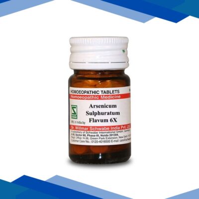 Dr.Willmar Schwabe Arsenicum Sulphuratum Flavum 6X Tablet 20 gm