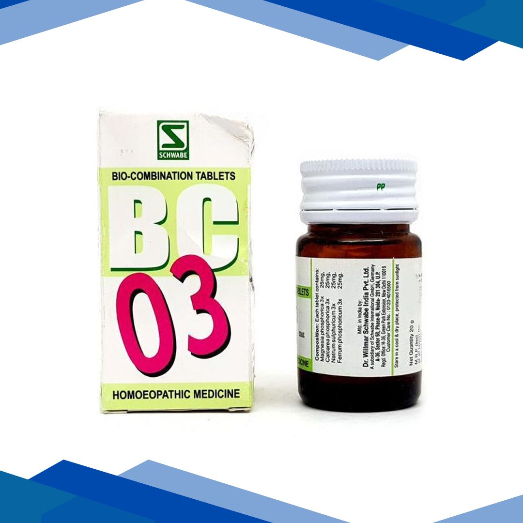 Dr.Willmar Schwabe BC 03 Tablet 20 gm