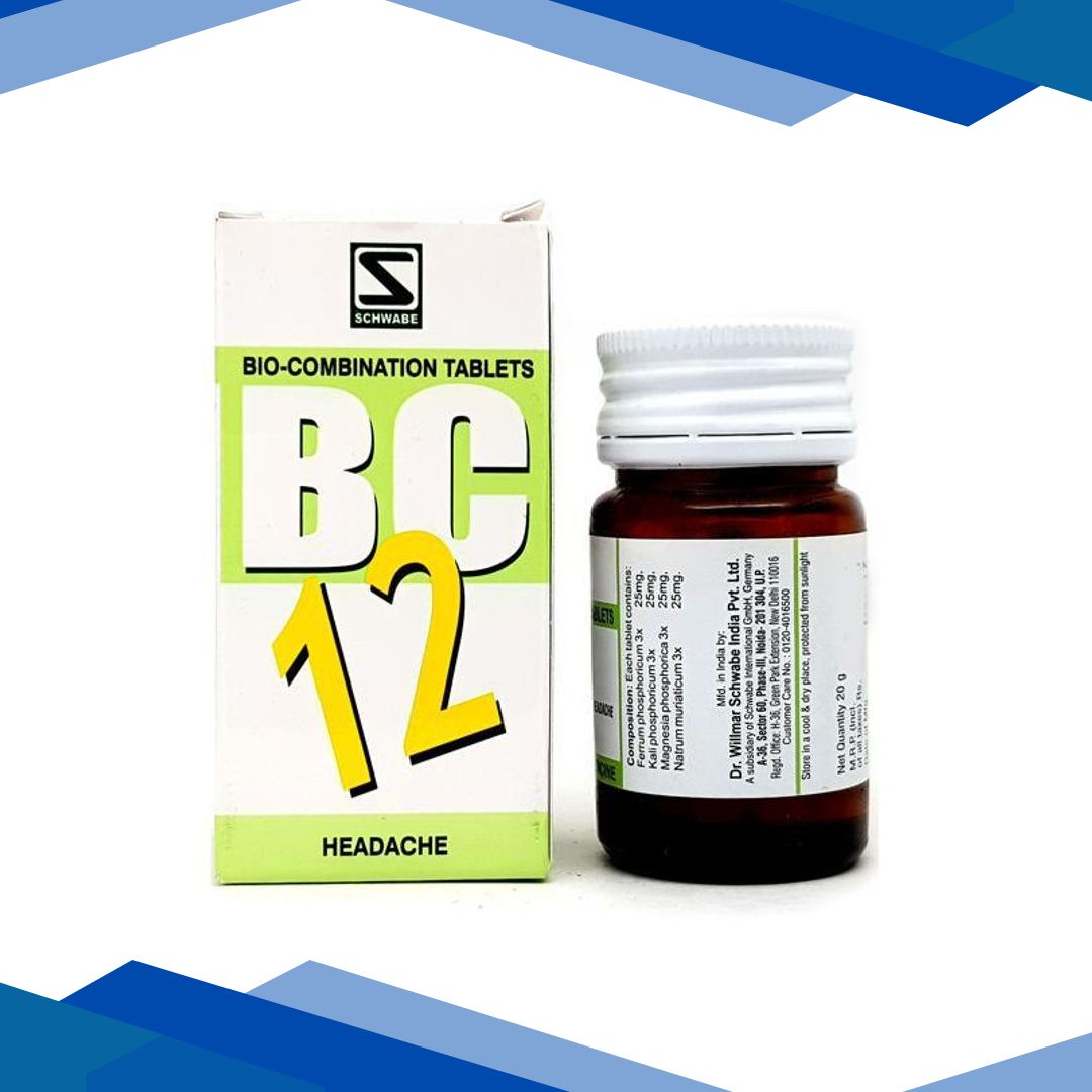 Dr.Willmar Schwabe BC 12 Tablet 20 gm
