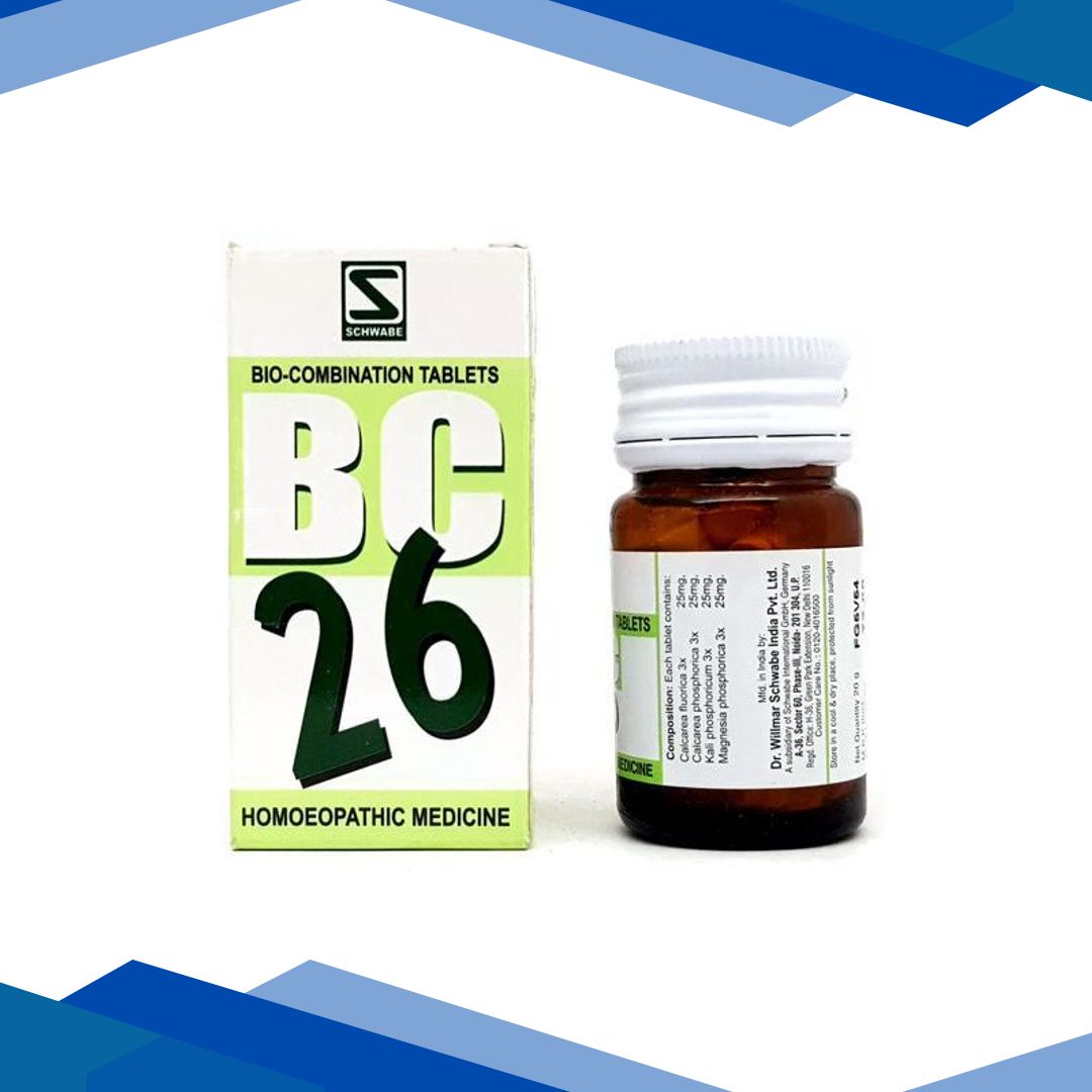 Dr.Willmar Schwabe BC 26 Tablet 20 gm